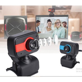 👑(Bảo hành 06 tháng) Webcam Kẹp màn mini có mic dùng cho máy tính có tích hợp mic và đèn Led trợ sáng - Webcam để bàn V3 (1)