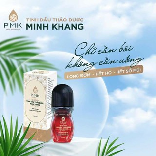 Tinh dầu thảo dược Minh Khang - Ho, sổ mũi, long đờm, khò khè.