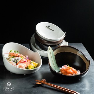 Bát Sứ Oval phong cách Retro [Nhật Bản], trọn bộ sản phẩm nhà hàng, quán ăn độc đáo, giao hàng nhanh chóng.