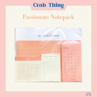 Passionate Notepack - Tập 4 loại giấy note - 120 Tờ [GIÁ TẬN XƯỞNG]