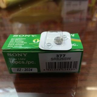 BBNN MEZ Pin đồng hồ Sony SR626SW dành cho đồng hồ kim 3 kim (mẫu rẻ-Giá 1 viên) 13 13 bibi123 NNTB