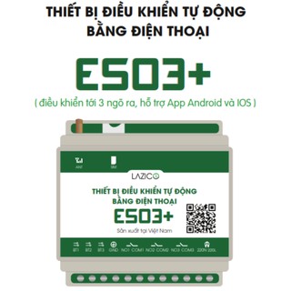 ES03+ Bộ điều khiển 3 cổng độc lập có app Smartphone