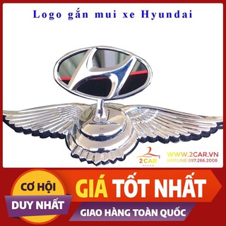 Logo gắn mui xe ô tô hãng Hyundai