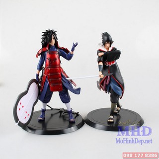 [Nhập TOYMAY giảm 10K Xu][MHĐ] Bộ 2 mô hình Figure Madara - Sasuke Akatsuki no box - Naruto