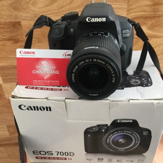 🌸Bộ máy ảnh Canon EOS 700D - Hàng chính hãng