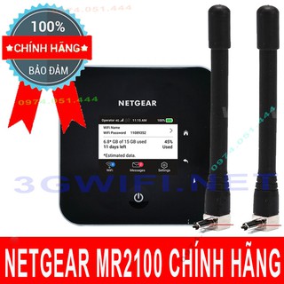 [Mã 1510ELSALE hoàn 7% đơn 300K] Bộ phát wifi 4G Netgear MR2100 ( Nighthawk M2)-Tốc độ 4G lên tới 2Gbps