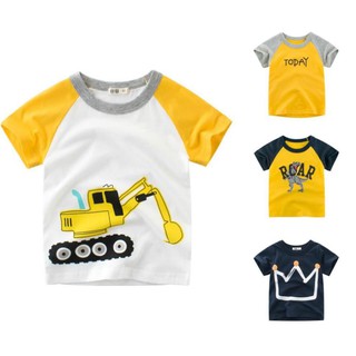 IAT6 Size90-140 Áo thun cho bé, hiệu Xiliba ngắn tay, cotton 100% Freeship Hàng Quảng Châu Thời trang trẻ em