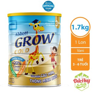 Sữa bột Abbott Grow Gold 3+ 1.7Kg _Duchuymilk