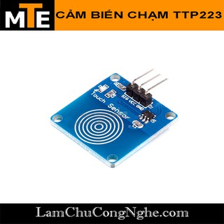 Module cảm biến chạm TTP223 xanh - Touch sensor cảm ứng điện dung