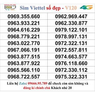 Sim Viettel V120 đầu 09 số đẹp giá rẻ 20 (1)