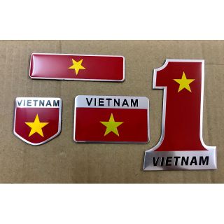 Tem nhôm cờ Việt Nam nhiều mẫu giá rẻ