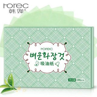 Giấy thấm dầu Rorec/ One Spring 100 tờ nội địa Trung