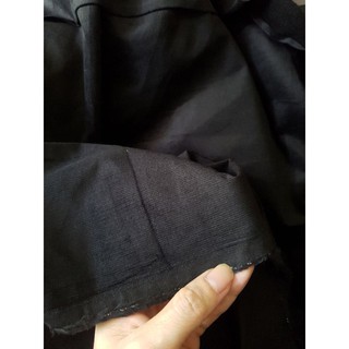 Vải kaki nhung đen tuyền, chuẩn quần tây, vest, set bộ, SALE 30K/M