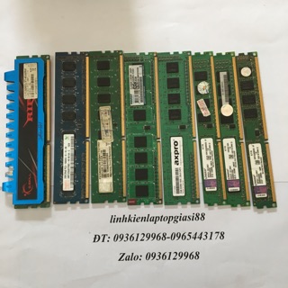 Ram 2G DDR3 1333 1600 máy bàn [CŨ RẺ LẮM]