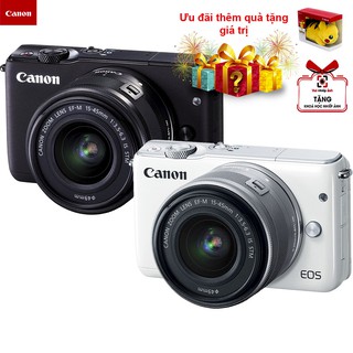 Canon EOS M10 18MP với Lens Kit EF-M 15-45mm (Chính hãng phân phối) BH 2 năm (1)