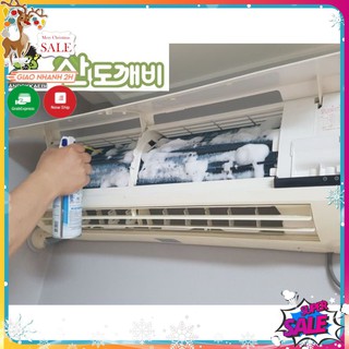 Chai xịt vệ sinh ,tẩy rửa điều hòa máy lạnh Sandokkaebi Hàn Quốc 330ml
