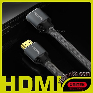 Cáp HDMI 2.0 chính hãng 5m - Cáp tín hiệu HDMI 2.0 UNITEK tốc độ cao - THComputer Q11