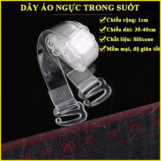 Dây áo con trong suốt 1(cặp)