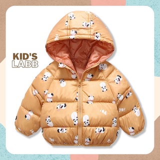 Áo khoác phao Navakids hình gấu trúc, áo phao ấm áp cho bé size 80-120 (8-20kg)