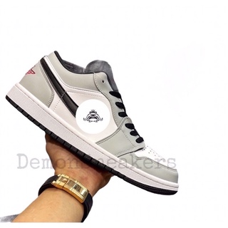 [Demonsneakers]Giày sneaker cổ thấp|JD1 LOW light smoke grey v2 phiên bản TC