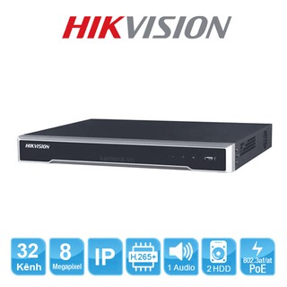 Đầu ghi hình Camera Ip 32 kênh DS-7632NI-K2 Hikvision chính hãng