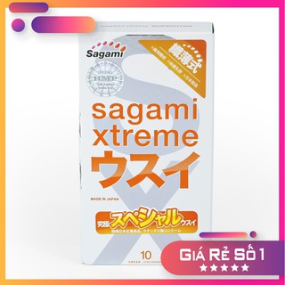 Bao cao su Sagami Xtreme Super Thin- siêu mỏng (10 bao)