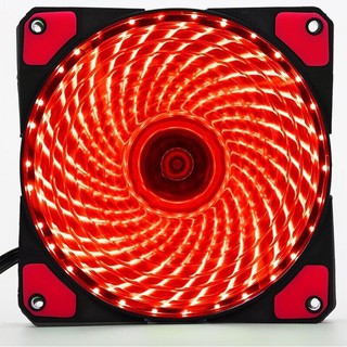 [Xả kho] Fan led 12cm Hổ trợ 33 bóng đèn led màu đỏ .