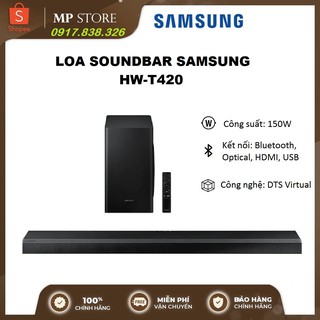 Loa soundbar Samsung HW-T420 2.1 ch, Công suất 200W
