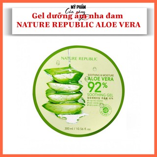 Gel Dưỡng Ẩm Nha Đam Nature Republic Aloe Vera 92% Soothing Gel