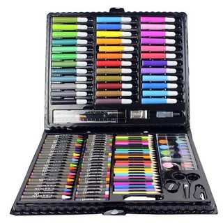 Hộp Chì màu 150 Chi Tiết♥️ FREESHIP ♥️ Bộ hộp bút chì màu 150 chi tiết nhiều màu sắc