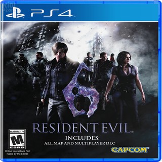 Đĩa Game PS4 - Resident Evil 6