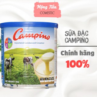 Sữa đặc Campino có đường Malaysia bổ sung dưỡng chất 1kg, sữa đặc làm bánh ngọt, pha chế đồ uống