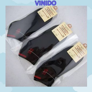 Combo 10 đôi tất cổ ngắn Vinido kháng khuẩn chống mùi đẹp dày CT4