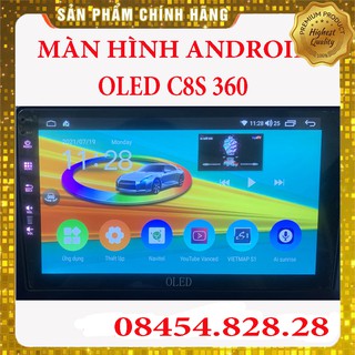 Màn Hình Android OLED C8s New Tích Hợp Camera 360 9 inch Ram 3-32 Chip 8 Nhân Lắp Xe Ô Tô, Bảo Hành Điện Tử 18 Tháng