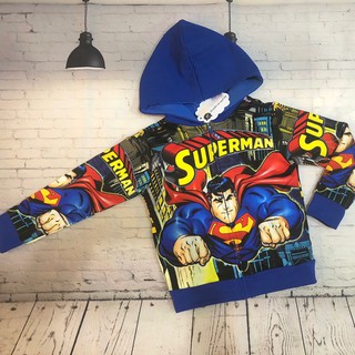 Áo khoác siêu nhân Comic cho bé trai