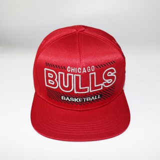 Nón Snapback Mũ Snapback Bulls BasketBall Red 2021.