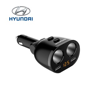 Bộ chia tẩu sạc ô tô thương hiệu Hyundai HY-16 - Bảo hành 1 NĂM Chính Hãng