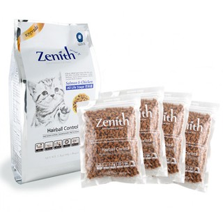 [Mã 1510FMCGSALE giảm 8% đơn 500K] Thức ăn hạt mềm cho mèo ZENITH chống búi lông - xuất sứ: Hàn Quốc ( bao chia 300g)