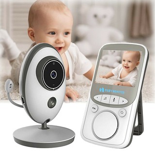 Máy báo khóc kiểm soát nhiệt độ có chế độ quay ban đêm Baby Monitor 2.4Ghz RoHS CE - AD (1)