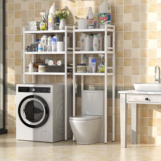 Kệ để đồ nhà tắm 3 tầng kệ đồ trên toilet, máy giặt đa năng tiết kiệm không gian tránh rơi đồ VANDO (1)