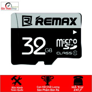 Thẻ nhớ Micro SD Class 10 Remax 32GB 80MB/s - Chính hãng, bảo hành 1 năm (1)