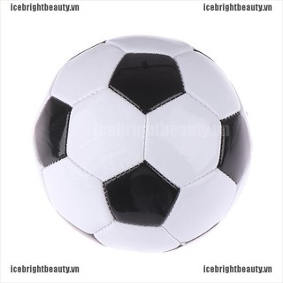 Quả bóng đá PVC màu trắng đen dành cho bé luyện tập