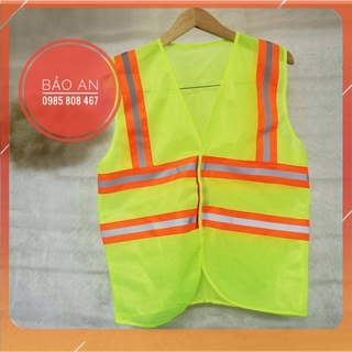[RẺ VÔ ĐỊCH] Áo bảo hộ lao động, áo phản quang dạng lưới cho công nhân, kĩ sư. Vải lưới phản quang giá rẻ.