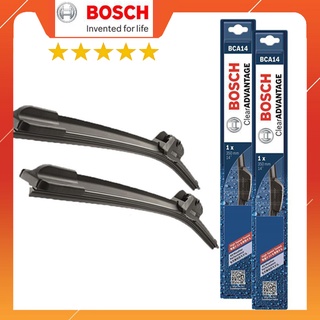 Gạt mưa Bosch - [Chính Hãng] - Gạt mưa ô tô - Lưỡi silicone theo tiêu chuẩn, phù hợp với các dòng xe