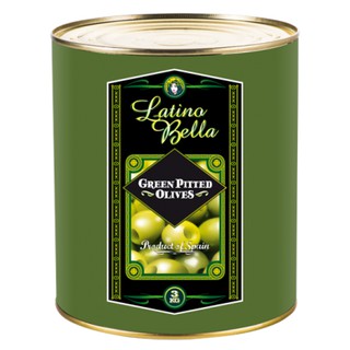 Trái Olive Xanh Latino Bella 3kg/ Green Pitted Olives - Tây Ban Nha