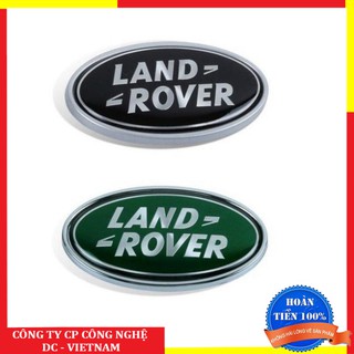 Sản phẩm Logo biểu tượng sau xe Land Rover Kích thước 90×48mm, Nhựa ABS + Hợp kim nhôm ..