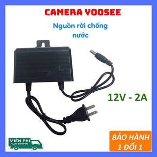 Nguồn camera 12V-2A chuẩn chống nước chuyên dụng