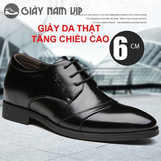 Giày Tăng Chiều Cao Nam - FREESHIP - Giày Da Nam Cao Cấp Sang Trọng GD66