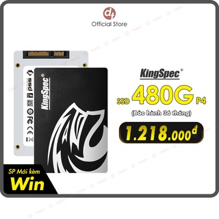 Ổ cứng SSD KingSpec 480GB cài sẵn Win 10 , SATA 2.5 | P4 480 - Hàng Chính Hãng