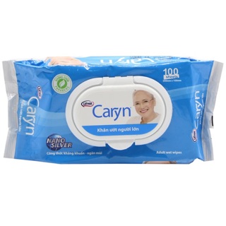 Khăn giấy ướt Caryn 100 miếng